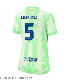 Günstige Barcelona Inigo Martinez #5 3rd trikot Damen 2024-25 Kurzarm